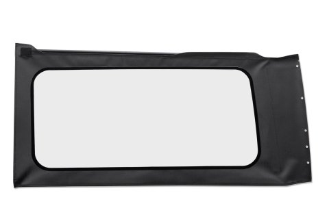Bestop - Soft Top Windows for 2018-2026 WRANGLER 58305-35 OE Replacement Windows; Jeep 2018-23 Wrangler JL (Quarter Left Hand; 2-Door; Black Vinyl; Clear)