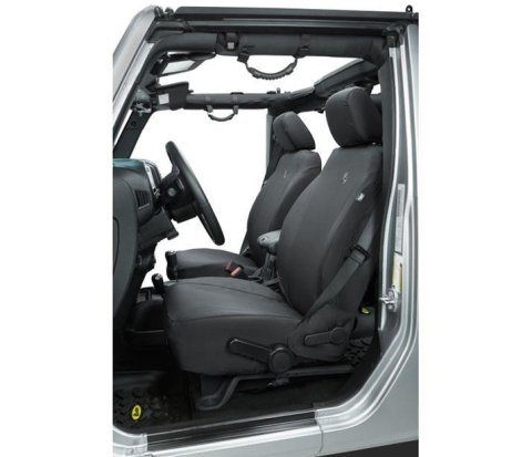Bestop Seat Covers for 2020-2024 GLADIATOR, 2018-2024 WRANGLER - 2929004 Front,Tan, Jeep 2018-19 Wrangler Unlimited, Gladiator, JL 4-door Fits Factory Front Seats, Pair