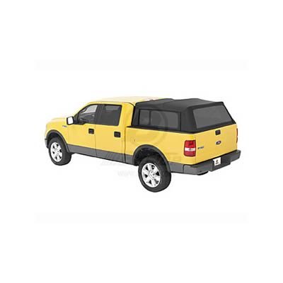 Bestop Supertops for Trucks 2004-2020 F-150, TITAN, 2006-2008 MARK LT - 7630935 Soft Top, Supertop Truck Bed Cover, Canvas, Black Diamond, Tinted Windows, Ford, Lincoln, Nissan, Each