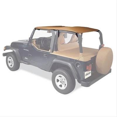 Bestop Strapless Safari Bikini Tops 5253037 Soft Top, Bikini, Polymer Cloth, Spice, Jeep, Each