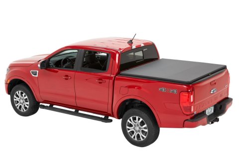 Bestop Supertop for Truck 2 Tonneau Covers 7743235 Cover, 2, Soft Roll-Up, Hook and Loop Attachment, Vinyl, Black Diamond, 5 ft. Bed, Ford, Each