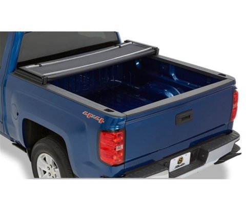 Bestop EZ Fold Tonneau Covers for 2004-2025 F-150 - 1611301 Cover, Fold, Soft Style, Folding, Vinyl, Black, Crew Cab, Ford, 5.5 ft. Truck Bed Length, Each
