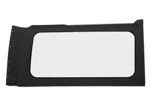 Bestop - Soft Top Windows for 2018-2026 WRANGLER 58304-17 OE Replacement Windows; Jeep 2018-23 Wrangler JL (Quarter Right Hand; 2-Door; Black Twill; Clear)
