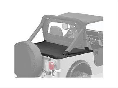 Bestop Duster Deck Covers 9000315 Soft Top, Cover, Polymer Cloth, Black Denim, Jeep, Each