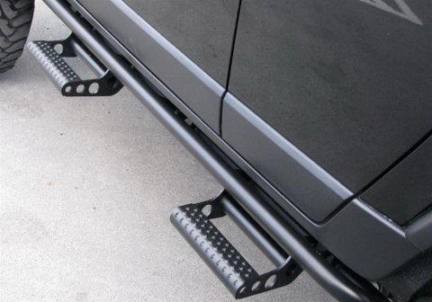 N-fab - Running Boards, Nerf Bars and Rock Sliders for 2007-2021 TUNDRA T074RKRQCS4 Step Bar RKR Step System, Cab Length, Textured Black