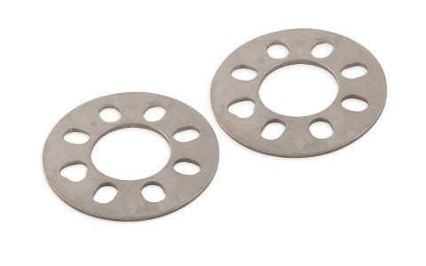 Mr. Gasket 0.25 inch Wheel Spacers 2375 Spacers, Aluminum, 4 x 4.25 in., 1/4 in. Thick, 6.250 in. O.D., Pair