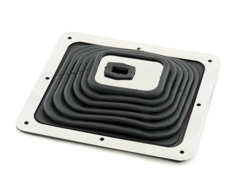 Mr. Gasket Shifter Boots 9649 Gear Shift Boot; Boot; Incl. Trim Ring/Mounting Screws; Large Boot 7.75x8.75 in.