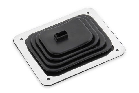 Mr. Gasket Shifter Boots 9648 Boot, Square, Black, Rubber, 3.50 in. x 4.50 in., Each