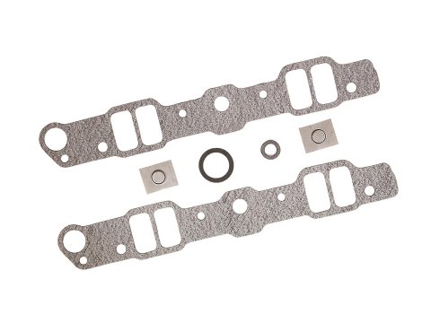 Mr. Gasket Standard Intake Sets 502G Gaskets, Manifold, Intake, Composite, 2.06 in. x 1.14 in. Port, .0625 in. Thick, Pontiac, 326-455, Set