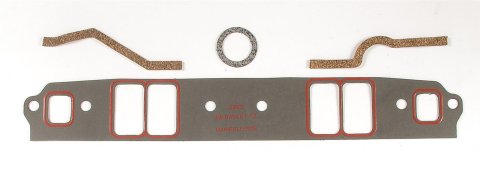 Mr. Gasket Ultra-Seal Intake Manifold Gaskets 5812 Gaskets, Intake, Ultra-Seal, Composite, 2.19 in. x 1.31 in. Port, .120 in. Thick, Chevy, Small Block, Set