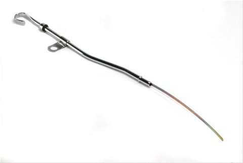 Mr. Gasket Engine Oil Dipsticks and Tubes 6924 Dipstick with Tube, Engine, Steel, Chrome, Dodge, Mopar, Big Block, Each