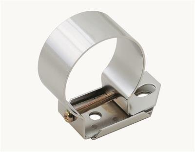 Mr. Gasket Chrome Coil Holder Brackets 6055 Bracket, Steel, Chrome, Ford Style, Each