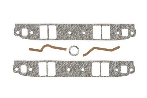 Mr. Gasket Standard Intake Sets 116 Gaskets, Manifold, Intake, Composite, 2.19 in. x 1.31 in. Port, .125 in. Thick, Chevy, Small Block, Set