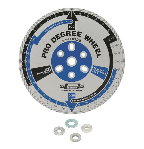 Mr. Gasket Pro Degree Wheels 6120MRG Wheel, Aluminum, White, 11 in. Diameter, Each