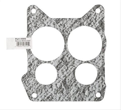 Mr. Gasket Carburetor Base Gaskets 56G Gasket, Base, Cellulose/Nitrile Composite, 4-barrel, 4-hole, Spread Bore, Each