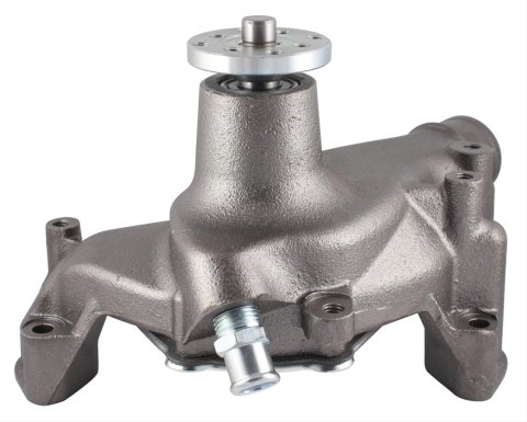Mr. Gasket Mechanical Water Pumps 7012NG Pump, Mechanical, High-Volume, Long, Small Block, Iron, Black, Each