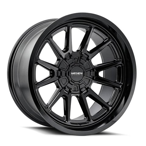 Mayhem Intrepid 8116 Gloss Black Wheels 20x10 MAYHEM INTREPID GLOSS BLACK 20X10 5-114.3/5-127 -24MM 87MM