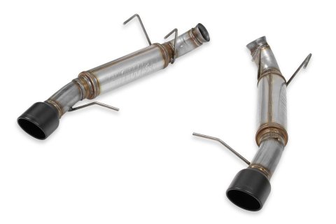 Flowmaster FlowFX Exhaust Systems 717879 System, FlowFX, Axle-Back, Split Rear, 409 Stainless Steel, Natural, Black Tip, Ford, Kit