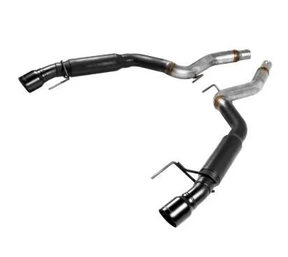 Flowmaster Outlaw Series Exhaust Systems 817826 System, Series, Rear Axle-Back, 409 Stainless Steel, Natural/Black, 3 in. Diameter, Black Ceramic Coated Tip, Ford, Kit