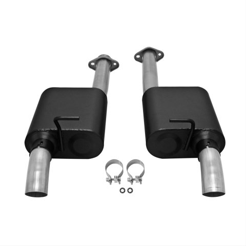 Flowmaster Stainless Steel American Thunder Exhaust Systems 817574 System, Thunder, Cat-back, Underbody Exit, Stainless, Natural, Ford, Kit