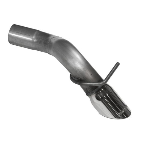 Flowmaster Outlaw High Clearance Muffler Delete Systems 818125 Eliminator Pipe, Series, 2.50 in. Pipe, 409 Stainless Steel, Natural, 3.00 in. Polished 304 Stainless Tip, Hangers Included, Ford, Each