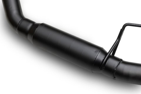 Flowmaster Outlaw Series Exhaust Systems 818163 System, Series, Rear Axle-Back, 304 Stainless Steel, Black, 3 in. Diameter, 4 in. Polished Dual Tips, Ford, Kit