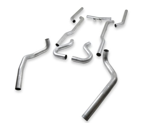 Flowmaster Intermediate Pipe Kits 1040FM Pipes, Steel, Aluminized, 3 in. Outside Diameter, Buick, Chevy, Oldsmobile, Pontiac, Pair