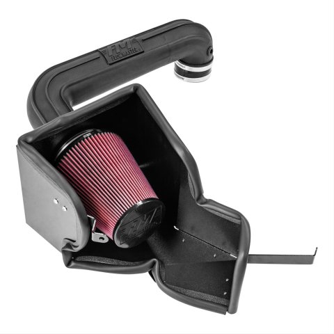 Flowmaster Delta Force Cold Air Intake Kits 615111 Intake, Air, Red Filter, Black Polyethylene Tube, Dodge, Ram, 5.7L, Kit
