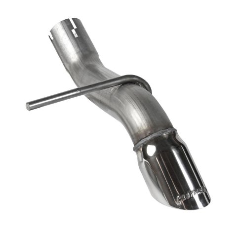 Flowmaster Stainless Steel American Thunder Exhaust Systems 817942 System, Thunder, Axle-Back, Muffler Delete, Steel, 2.50 in. With 3.00 in. Polished Tip, Single, Jeep JK, Kit