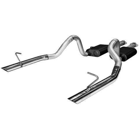 Flowmaster American Thunder Exhaust Systems 17213 System, Thunder, CatBack, Steel, Aluminized, Original Style Tips, Ford, 5.0L, Kit