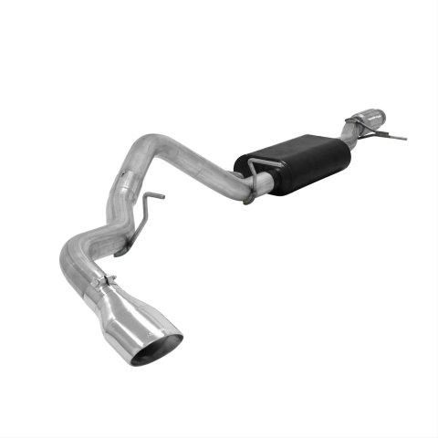 Flowmaster Force II Exhaust Systems for 2015-2020 TAHOE, YUKON, 2015-2016 YUKON XL - 817704 System, II, Cat-back, Dual, Stainless Steel, Natural, Side Exit, Chevy, GMC, 5.3L, Kit