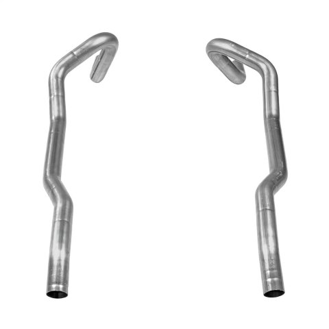 Flowmaster Tailpipe Kits 15826 Exhaust Pipes, Tail Pipes, Mandrel-Bent, 16 Gauge Aluminized Steel, 1963-1974 Mopar A-Body 2.5 in. Diameter, Sold as a Pair