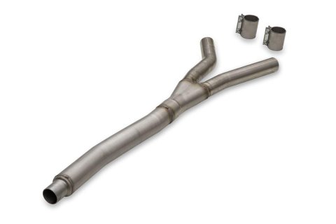 Flowmaster Scavenger Series Y Collectors 818193 Y-Pipe, Series, Exhaust, Stainless Steel, Natural, Ford, Each