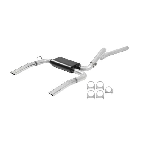 Flowmaster American Thunder Exhaust Systems 17199 Exhaust, Thunder, Cat-Back, Steel, Aluminized, Stainless Tips, Chevy, Pontiac, 5.7L, Kit