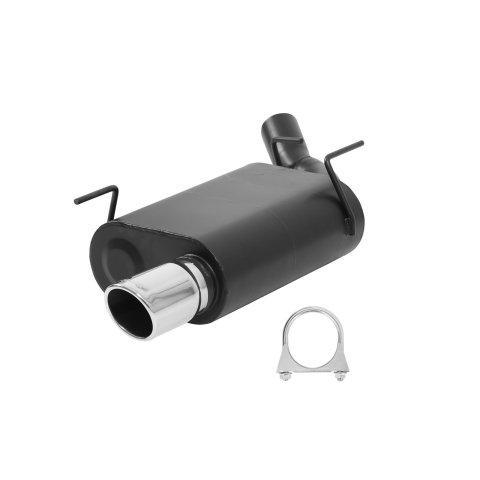 Flowmaster American Thunder Exhaust Systems 17421 Exhaust, Thunder, Rear Axle-Back, Steel, Aluminized, Polished Stainless Tip, Ford, 4.0L, Kit