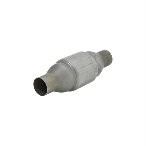 Flowmaster Universal Catalytic Converters 2000125 Converter, Stainless Steel Case, Metallic Substrate, 2.5 in. Slip Fit Inlet/Outlet, 8 in. Long, Each