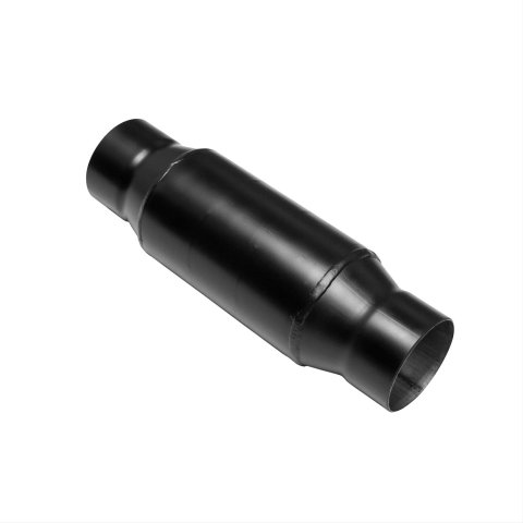 Flowmaster Outlaw Series Race 409 Stainless Steel 3 Inch Muffler 815430S Muffler, Race, Round, Stainless, Black, 3.0 in. Center Inlet/Outlet, 6.5 in. Case Length, Each