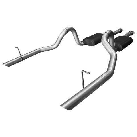 Flowmaster American Thunder Exhaust Systems 17112 System, Thunder, Cat-Back, Steel, Aluminized, Ford, 4.6, 5.0L, Kit