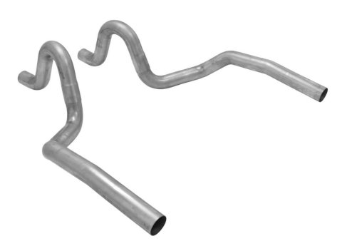 Flowmaster Tailpipe Kits 15818 Exhaust, Tailpipes, Steel, Aluminized, 3 in. Diameter, Chevy, Pontiac, Oldsmobile, Buick, Pair