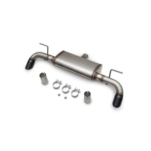 Flowmaster FlowFX Exhaust Systems 718154 Systems, FlowFx Series, Stainless Steel, Ford Bronco Sport, Dual Split Rear, Black Tip, Kit