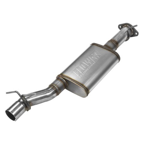 Flowmaster FlowFX 409 Stainless Steel 3 Inch Muffler 717847 Muffler, Direct-fit Muffler, Steel, Oval, 3.00 in. Inlet/Outlet, FlowFX, Ram, Each