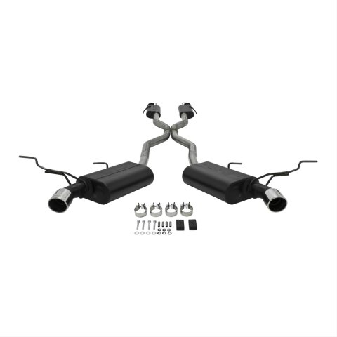 Flowmaster Stainless Steel Force II Exhaust Systems 817575 System, II, Cat-back, Dual, Steel, Split Rear Exit, Jeep, 5.7L Hemi, Automatic, Kit
