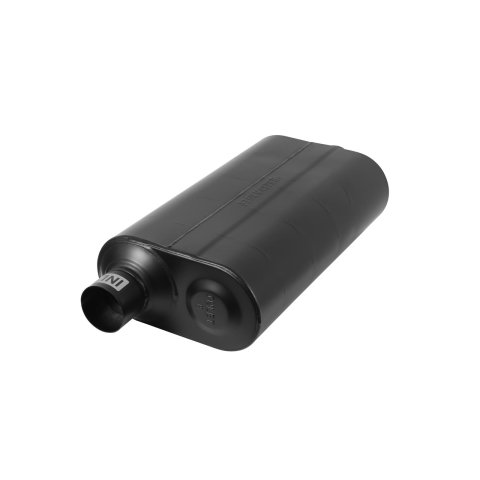 Flowmaster Stainless Steel 50 Series SUV Performance 409 2.5 Inch Muffler 852556 Muffler, Series, 2 1/2 in. Inlet/2 1/2 in. Outlet, Steel, Black, Each