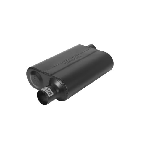 Flowmaster Super 44 Series Steel 2.25 Inch Muffler 942448 Muffler, Series, in. Inlet/2.25 in. Outlet, Steel, Black, Each