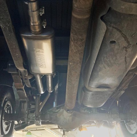 Flowmaster FlowFX Exhaust Systems for 1994-2002 RAM 1500, 2500, 3500 - 717946 System, FlowFX, Cat-back, 409 Stainless Steel, Natural, Dual Split Rear Exit, Dodge, Kit