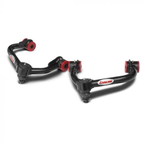 Rancho Control Arms RS64452B Arms, Front Lower, Tubular Steel, Black, Ram, Pair