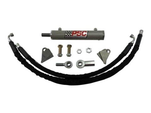 PSC Cylinder Assist Axle Kits for 1987-1995 WRANGLER - CAK061R-6 Hydraulic Steering Kit, Kit, Weld-On, 6.0 in. Stroke, Jeep, Kit