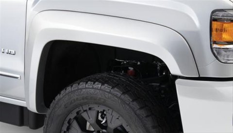 Bushwacker Extend-A-Fender Flares 40131-02 Fender Flares, Extend-A-Fender, Rear, Front, Dura-Flex Thermoplastic, GMC, Pair