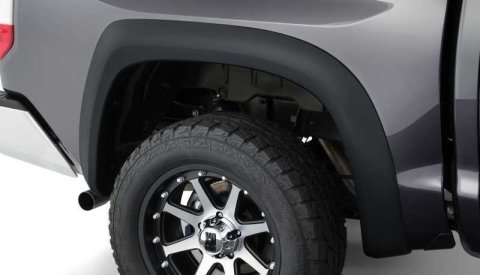 Bushwacker Extend-A-Fender Flares 70002-02 Fender Flares, Style, Rear, Black, Dura-Flex Thermoplastic, Nissan, Pair