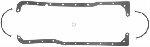 Fel-Pro Performance Oil Pan Gaskets 1810 Gasket, Multi-Piece, Rubber-Coated Fiber, Ford, 351W, Kit